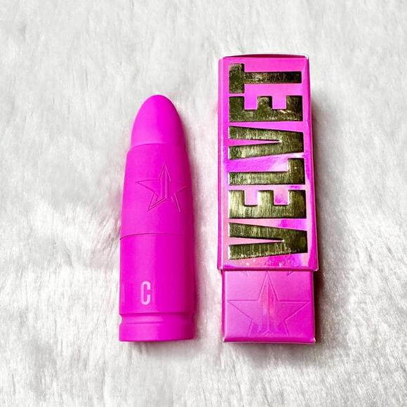 NIB Jeffree Star Pink Religion Velvet Trap Lipstick Full Size 4g - Picture 5 of 8